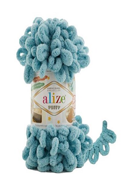 Alize Puffy Azur 1 Piece Colar: 414