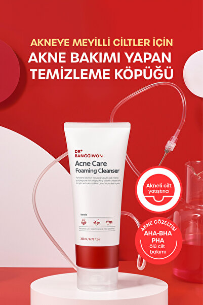 DR BANGGIWON Akne Oluşumunu Engelleyen Bakım Köpüğü, AHA BHA Acne Care Foamin...