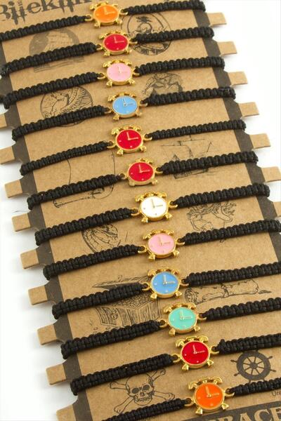 ZERO LAND سوار LVSQVR يونكا مكرامي (143550) مضفر - ملون