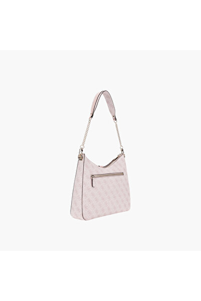 Guess Monogram Hobo Shoulder Bag