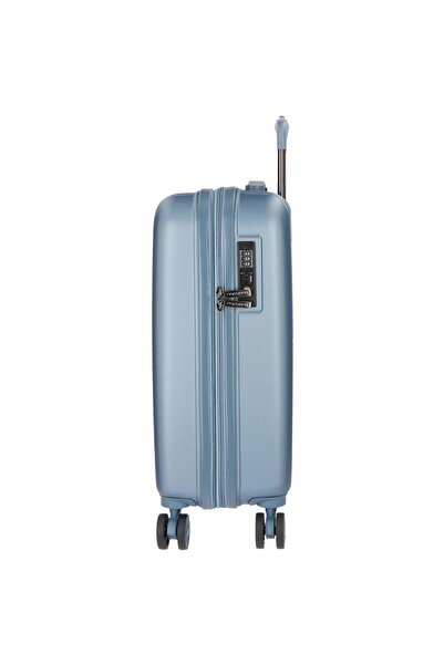 Movom Troler cabina ABS expandabil Wood, argintiu, 55x39x20 cm