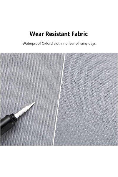 007 360° Protective 36cm Laptop Shoulder Bag with Strap & Handle, Lightweight, Gray (Xspring)