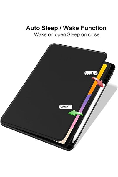 007 Vurtboly Hybrid Case for Huawei MatePad SE 11" (2024) - Transparent Acrylic, Multi-angle Stand with