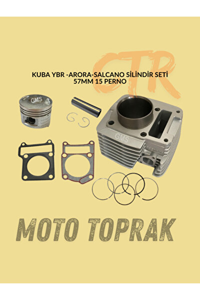 CTR Kuba YBR Arora Salcano Silindir Seti 57mm 15 Perno