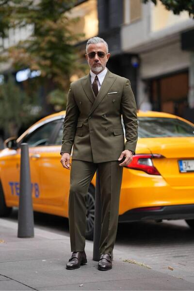 Fc Plus PUNTOLU KRUVAZE TAKIM ELBİSE