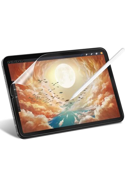 JETech واقي شاشة PET غير لامع يشبه الورق لجهاز iPad Mini 6 (2021) / A17 Pro (...