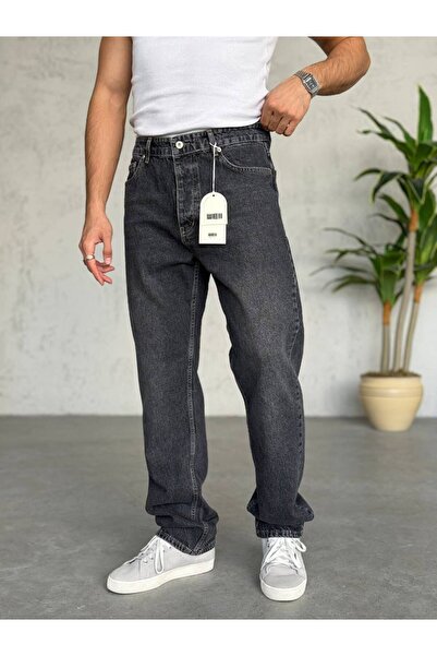 TÜZeMEN Baggy Boy Anthracite Jeans Denim Pants