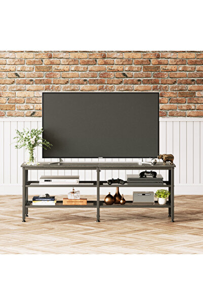 Zztcmp Tv Table,TV Cabinet,TV Stand with double storage space