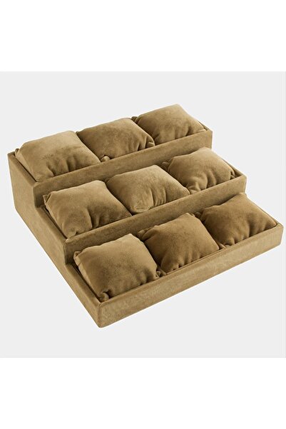 ZERO LAND Lvsqvr 3 Step Anfora Fabric (145302) Padded Stand-Brown-1