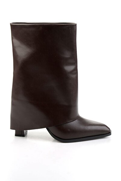 Bambi Kahve Kadın Bot & Bootie K02565070309