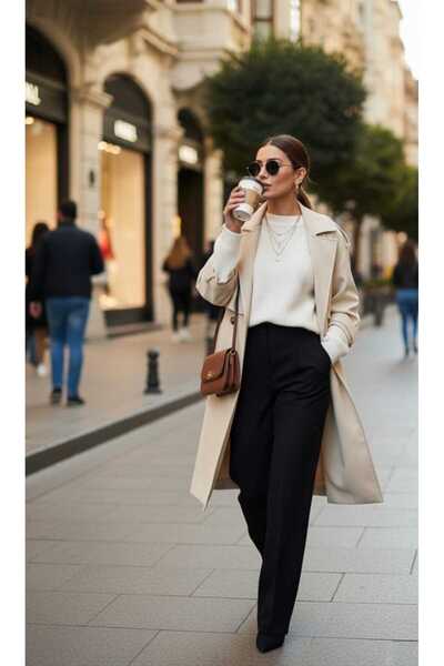 Cockatoo Μαλακό πλεκτό πουλόβερ με λαιμόκοψη και χαλαρή εφαρμογή Kdın