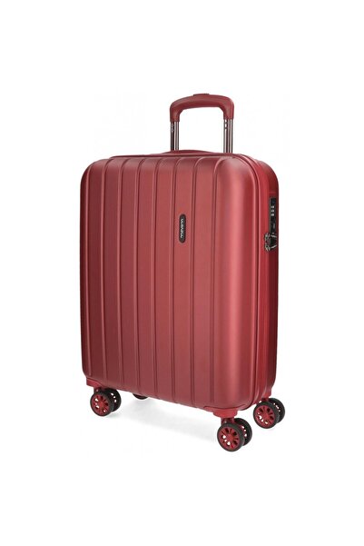 Movom Expandable ABS cabin trolley Wood, red, 55x39x20 cm