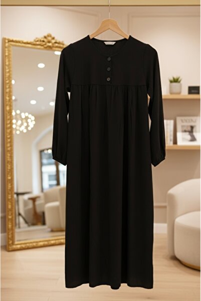 fariza tekstil Robalı viskon çocuk elbise