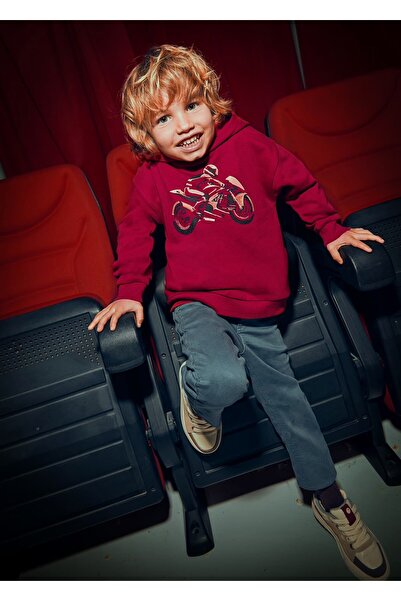 MAYORAL Boy's Printed Hooded Sweatshirt