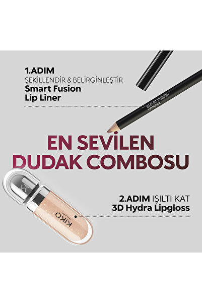 Kiko Dudak Kalemi - Smart Fusion Lip Pencil - 32 Hazelnut