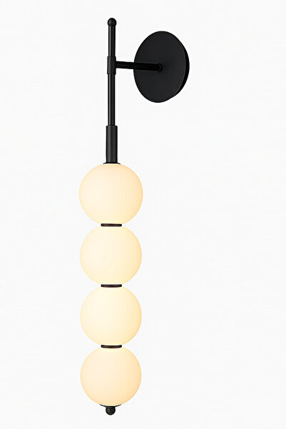 pulchino Modern Siyah boyalı Aplik PLC-1290-AP-BSY