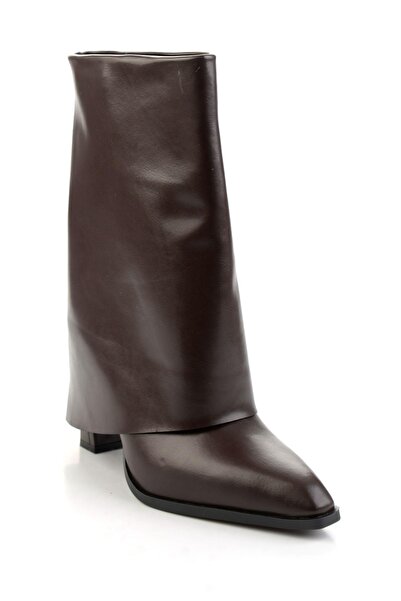 Bambi Kahve Kadın Bot & Bootie K02565070309