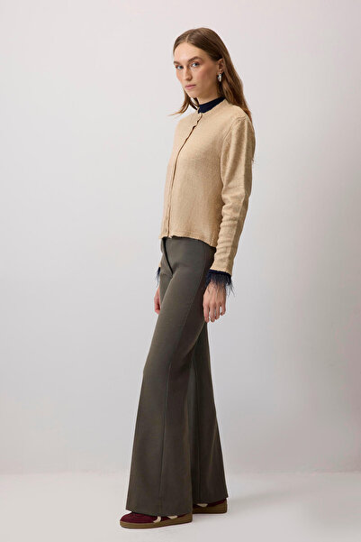 Touché Privé Buttoned Basic Knit Cardigan