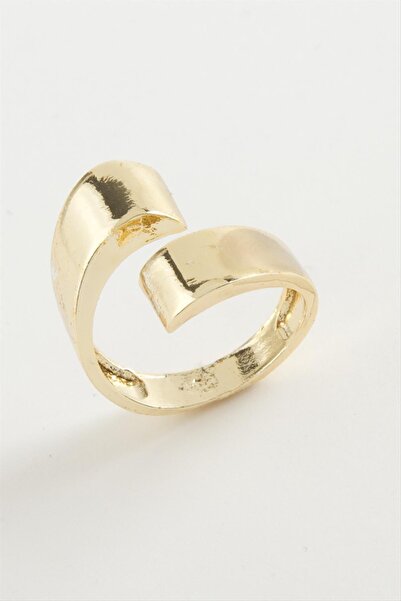 ZERO LAND Lvsqvr Oval (84731) Metal Ring-Yellow