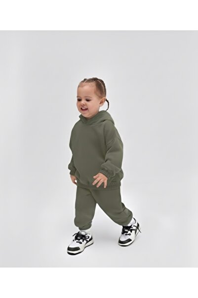 Daisy Dolly Unisex 3-Thread Hood Detailed Set Fleece-Lined