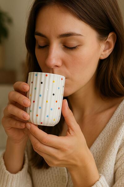 uğurlu dükkan Kafka Handleless Cup White