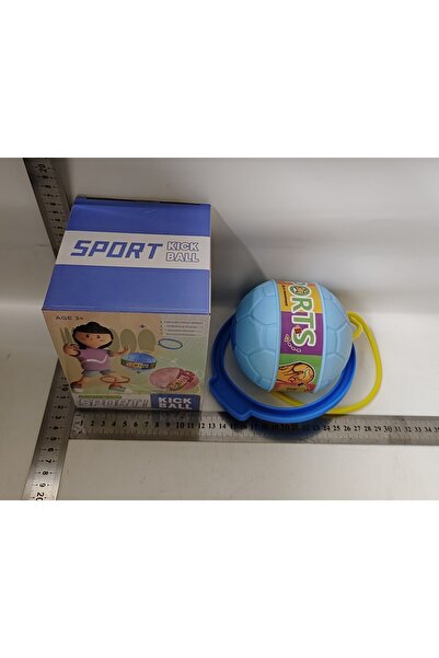 Flippy Flippy Jumping Ball, Hula Hoop, Lighted, 12 cm, 4-6 Years, Plastic, Blue