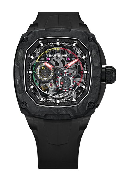 Tsar Bomba Mens Watch TB8601-01, Automatic, 46mm, 5ATM