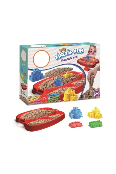 ileri grup Kinetic Sand Set with Tray - Castle Themed