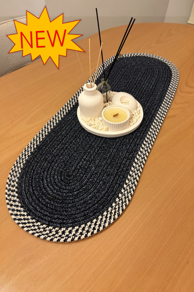 MaVaux Herakles Podmetač Ručno izrađeno Pamuk pakovanja prirodne jute Pleteno...