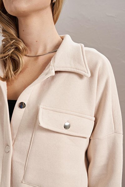 TENA Women's Stone Three Thread Buttoned Jacket