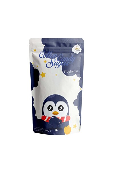 Dharst Zahar pentru vata pe bat - Albastru - Aroma de Afine - - 0,3 kg