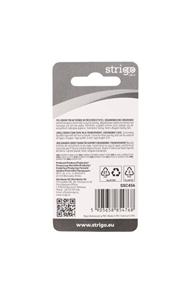 Strigo Strigo correction tape, 5mm x 6m