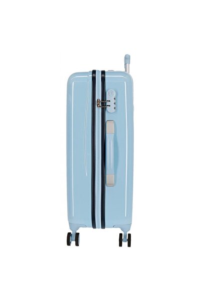 Disney Troler copii, Frozen 2 Trust your journey, ABS, valiza medie, albastru deschis, 65x46x25 cm