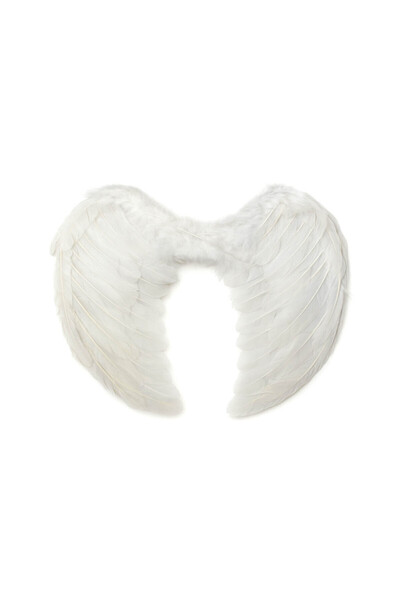 bidoluhobi Melek Kanadı 45x35 cm BEYAZ