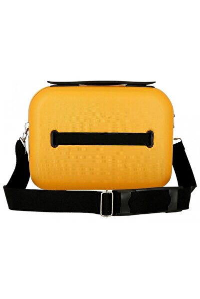 Roll Road Travel bag, India, ABS, adaptable, ocher, 21x29x15 cm