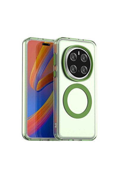 bovinox Honor Magic 7 Pro Uyumlu MagSafe Şarj Destekli Renkli Kılıf Kamera Ko...