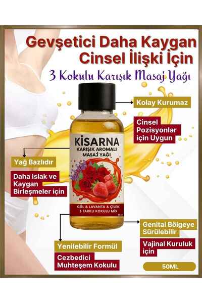 Kisarna Çilek Gül Lavanta Kokulu Vajinal Genital Gevşetici Kayganlaştırıcı Ka...