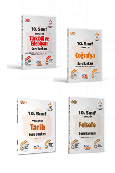 Çap Yayınları 10. Sınıf Edebiyat Tarih Coğrafya Felsefe Tematik Soru Bankası ...