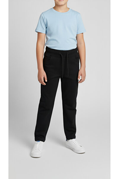 nacar çarşı Dečačke crne pantalone sa elastičnim strukom Elastično 23. april ...