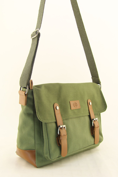 HNB Унісекс Хакі Канава Поштова Сумка