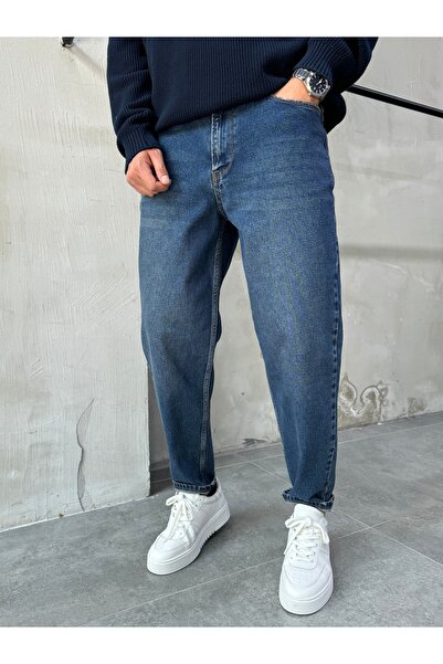 DİFRANSEL Men's Comfortable Fit Boyfriend Pants