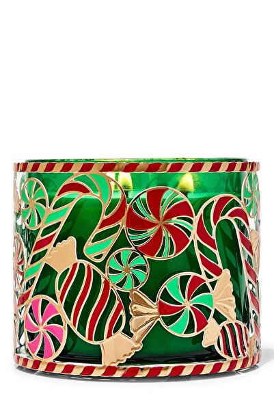 Bath & Body Works Peppermint Candies Büyük Mumluk