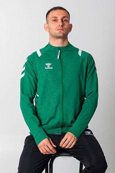 hummel Dream Kamp Tracksuit Top Dark Green