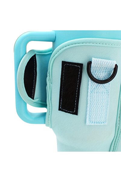 Store Quencher Pipetli 1.18 Lt Termos Kılıfı Omuz Askılı Termos Çanta Fermuarlı Cepli Kılıf Çanta