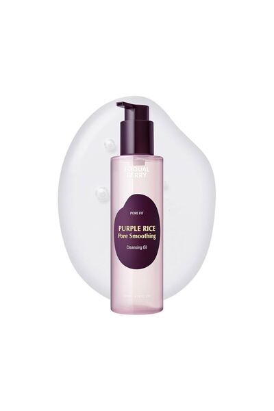 EQQUALBERRY - Purple Rice Pore Smoothing Cleansing Oil, 200ml
