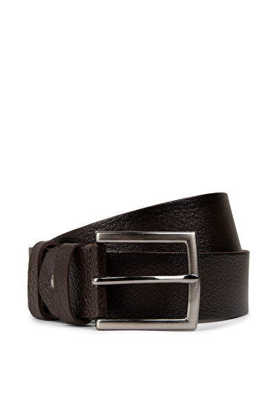 Deery Genuine Leather Brown Men's Belt