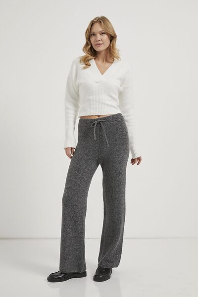 Arma Life Armalife 5051 Waist-Tied Tricot Casual Women's Pants