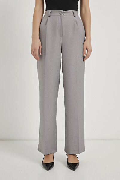 Arma Life Armalife 6782 wool effect waist elastic palazzo women's pants