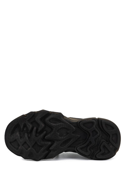 Tamer Tanca Kadın Suni Deri Siyah Sneakers & Spor Ayakkabı