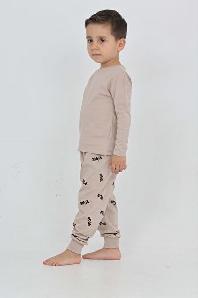 Toontoy Boy's Roar Printed Pajama Set